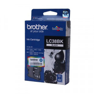 BROTHER LC38BK INK FOR DCP-165C,385C,MFC-250C