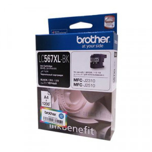 BROTHER LC-567XLBK INK (1.2K) 