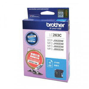 BROTHER LC-263 CYAN INK 