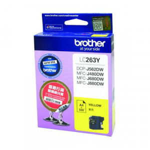 BROTHER LC-263 YELLOW INK 