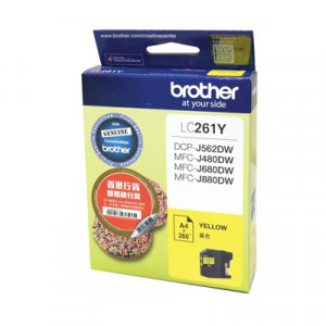 BROTHER LC-261Y INK CARTRIDGE 