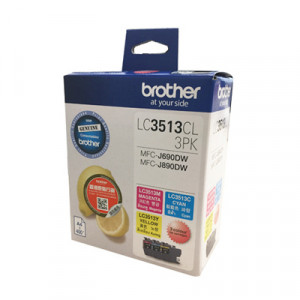 BROTHER LC-3513CL 3PK (C + M + Y) INK 