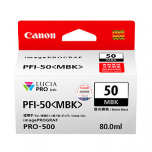 CANON PFI-50 MBK INK TANK (80ML) FOR iPF PRO-500 