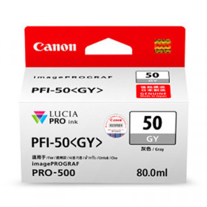 CANON PFI-50 GY INK TANK (80ML) FOR iPF PRO-500