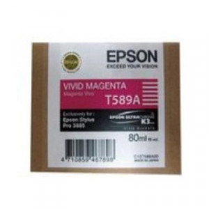EPSON C13T589A00 VIVID MAGENTA INK FOR PRO 3850