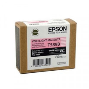 EPSON C13T589B00 VIVID LT MAGENTA INK FOR PRO 3850