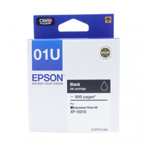 EPSON C13T01U183 BLACK INK CARTRIDGE FOR XP-15010