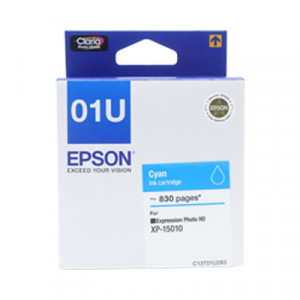 EPSON C13T01U283 CYAN INK CARTRIDGE FOR XP-15010