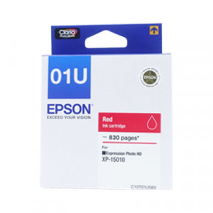 EPSON C13T01U583 RED INK CARTRIDGE FOR XP-15010