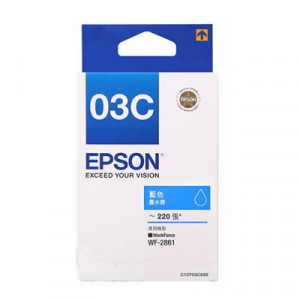 EPSON C13T03C283 CYAN INK CARTRIDGE FOR WORKFORCE 2861