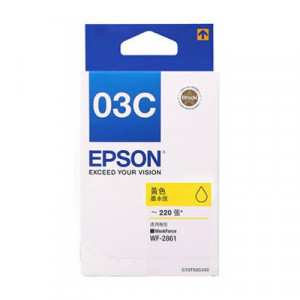 EPSON C13T03C483 YELLOW INK CARTRIDGE FOR WORKFORCE 2861