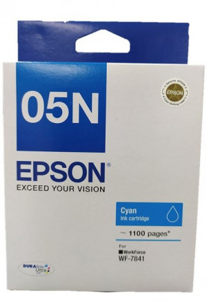EPSON C13T05N283 EXTRA HIGH CAPACITY CYAN INK CARTRIDGE FOR WF-7841