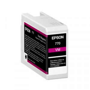 EPSON C13T46V300 VIVID MAGENTA 25ML INK CARTRIDGE FOR P708