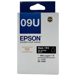 EPSON C13T09U183 BLACK HIGH CAP. INK CARTRIDGE FOR WORKFORCE 2960