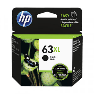 HP F6U64AA (NO.63XL) BLACK ORIGINAL INK CARTRIDGE
