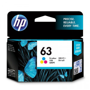 HP F6U61AA (NO.63) TRI-COLOR INK CARTRIDGE