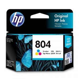 HP T6N09AA (NO.804) TRI-COLOR INK CARTRIDGE
