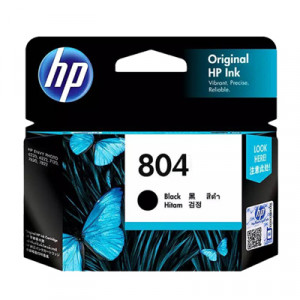HP T6N10AA (NO.804) BLACK INK CARTRIDGE