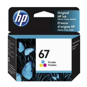 HP 3YM55AA (NO.67) TRI-COLOR ORIGINAL INK CARTRIDGE