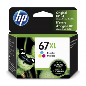 HP 3YM58AA (NO.67XL) TRI-COLOR ORIGINAL INK CARTRIDGE