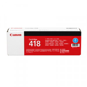 CANON CARTRIDGE 418 CYAN TONER FOR MF8580CDW      2661B004AA01