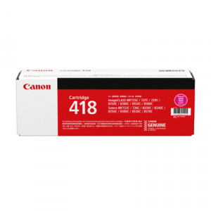 CANON CARTRIDGE 418 MAGENTA TONER FOR MF8580CDW      2660B004BA01