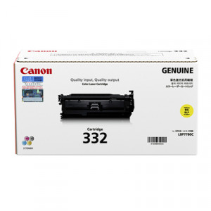 CANON CARTRIDGE 332 YELLOW FOR LBP7780CX     6260B003AA01