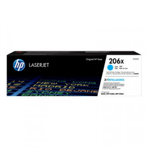 HP W2111X #206X HIGH YIELD CYAN ORIGINAL LASERJET TONER CARTRIDGE (2,450PAGES)
