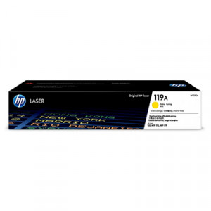 HP W2092A #119A YELLOW ORIGINAL LASER TONER CARTRIDGE