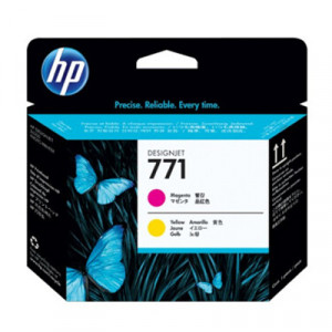 HP CE018A (NO.771) MAGENTA AND YELLOW PRINT HEAD