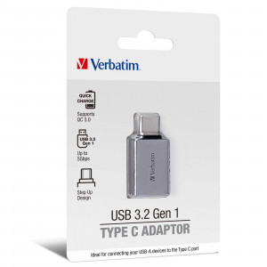 VERBATIM USB 3.2 GEN TYPE C ADAPTOR (66885)